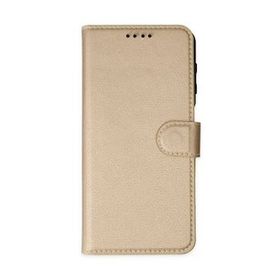 Alan Şanslı iPhone 14 Pro Trend S Plus Kapaklı Gold Kılıf