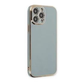 Alan Şanslı iPhone 14 Pro Volet Silikon Açık Yeşil Kılıf