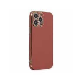 Alan Şanslı iPhone 14 Pro Volet Silikon Kırmızı Kılıf