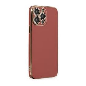 Alan Şanslı iPhone 14 Pro Volet Silikon Kırmızı Kılıf