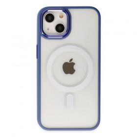 Alan Şanslı iPhone 14 Room Magneticsafe Sierra Blue Silikon Kılıf