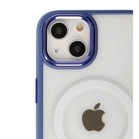 Alan Şanslı iPhone 14 Room Magneticsafe Sierra Blue Silikon Kılıf