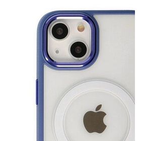 Alan Şanslı iPhone 14 Room Magneticsafe Sierra Blue Silikon Kılıf