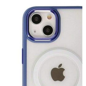 Alan Şanslı iPhone 14 Room Magneticsafe Sierra Blue Silikon Kılıf