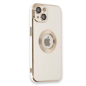 Alan Şanslı iPhone 14 Store Beyaz Silikon Kılıf