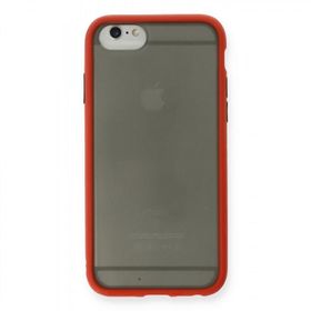 Alan Şanslı iPhone 6 Montreal Kırmızı Silikon Kapak Kılıf