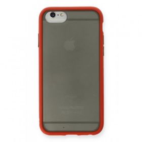 Alan Şanslı iPhone 6 Montreal Kırmızı Silikon Kapak Kılıf
