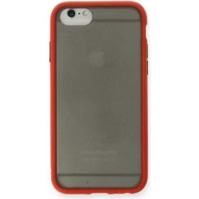 Alan Şanslı iPhone 6 Montreal Kırmızı Silikon Kapak Kılıf