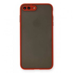 Alan Şanslı iPhone 7 Plus Montreal Kırmızı Silikon Kapak Kılıf