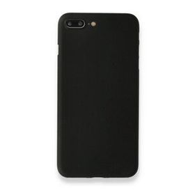 Alan Şanslı iPhone 7 Plus PP Ultra İnce Kapak Siyah Cep Telefonu Kılıfı