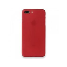 Alan Şanslı iPhone 8 Plus PP Ultra İnce Kapak Kırmızı Kılıf