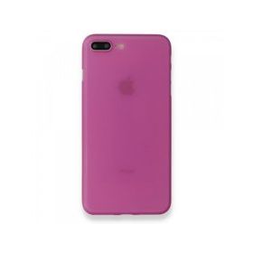 Alan Şanslı iPhone 8 Plus PP Ultra İnce Kapak Pembe Kılıf