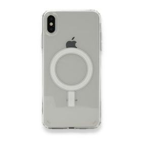 Alan Şanslı iPhone X Magneticsafe Şeffaf Silikon Şeffaf Kılıf