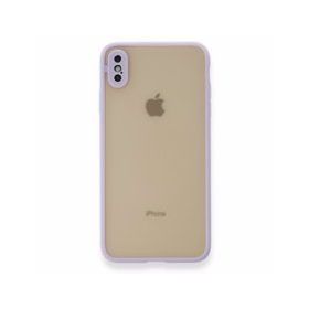 Alan Şanslı iPhone X Montreal Mor Silikon Kapak Kılıf