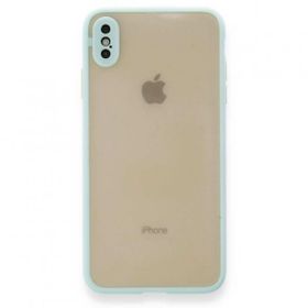 Alan Şanslı iPhone X Montreal Turkuaz Silikon Kapak Kılıf