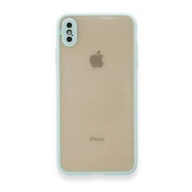 Alan Şanslı iPhone X Montreal Turkuaz Silikon Kapak Kılıf