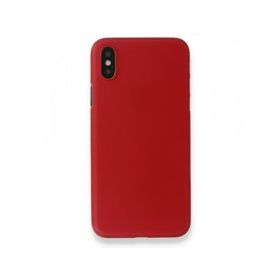 Alan Şanslı iPhone X PP Ultra İnce Kapak Kırmızı Kılıf