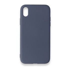 Alan Şanslı iPhone XR Nano İçi Kadife Gri Silikon Kılıf