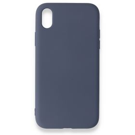 Alan Şanslı iPhone XR Nano İçi Kadife Gri Silikon Kılıf