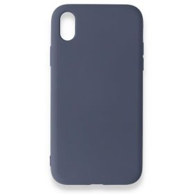 Alan Şanslı iPhone XR Nano İçi Kadife Gri Silikon Kılıf