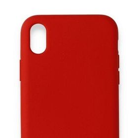 Alan Şanslı iPhone XR Nano İçi Kadife Kırmızı Silikon Kılıf