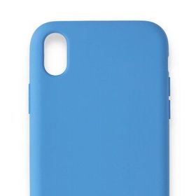 Alan Şanslı iPhone XR Nano İçi Kadife Mavi Silikon Kılıf