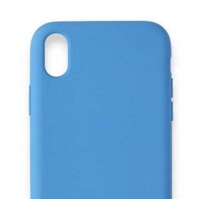 Alan Şanslı iPhone XR Nano İçi Kadife Mavi Silikon Kılıf