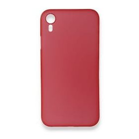 Alan Şanslı iPhone XR PP Ultra İnce Kapak Kırmızı Kılıf
