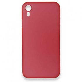 Alan Şanslı iPhone XR PP Ultra İnce Kapak Kırmızı Kılıf
