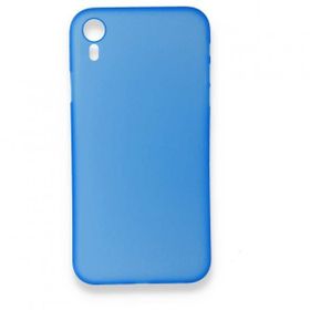 Alan Şanslı iPhone XR PP Ultra İnce Kapak Mavi Kılıf