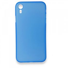 Alan Şanslı iPhone XR PP Ultra İnce Kapak Mavi Kılıf