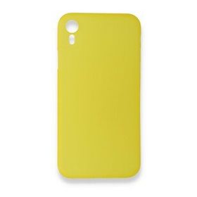 Alan Şanslı iPhone XR PP Ultra İnce Kapak Sarı Kılıf