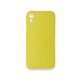 Alan Şanslı iPhone XR PP Ultra İnce Kapak Sarı Kılıf