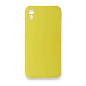 Alan Şanslı iPhone XR PP Ultra İnce Kapak Sarı Kılıf