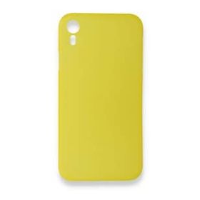 Alan Şanslı iPhone XR PP Ultra İnce Kapak Sarı Kılıf