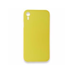 Alan Şanslı iPhone XR PP Ultra İnce Kapak Sarı Kılıf