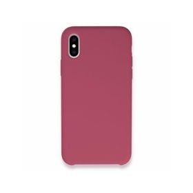 Alan Şanslı iPhone XS Kılıf Lansman Legant Silikon Fuşya Kılıf