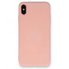 Alan Şanslı iPhone XS Max Kılıf Nano içi Kadife Silikon Pudra Kılıf