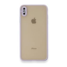 Alan Şanslı iPhone XS Montreal Mor Silikon Kapak Kılıf