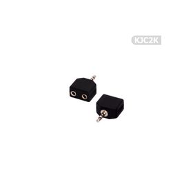 Alan Şanslı KJC2K 2'li 3.50 mm Tenon Kablo Jak Çoğaltıcı