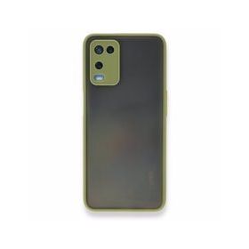 Alan Şanslı Oppo A54 4G Montreal Silikon Kapak Açık Yeşil Kılıf