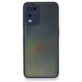 Alan Şanslı Oppo A54 4G Montreal Silikon Kapak Lacivert Kılıf