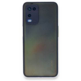 Alan Şanslı Oppo A54 4G Montreal Silikon Kapak Lacivert Kılıf