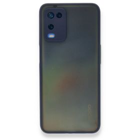 Alan Şanslı Oppo A54 4G Montreal Silikon Kapak Lacivert Kılıf