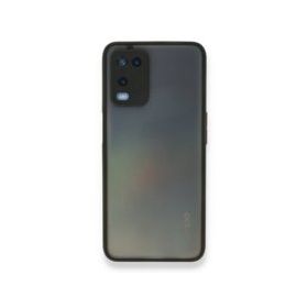 Alan Şanslı Oppo A54 4G Montreal Silikon Kapak Siyah Kılıf
