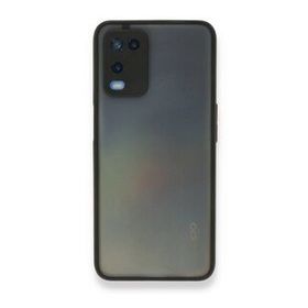 Alan Şanslı Oppo A54 4G Montreal Silikon Kapak Siyah Kılıf