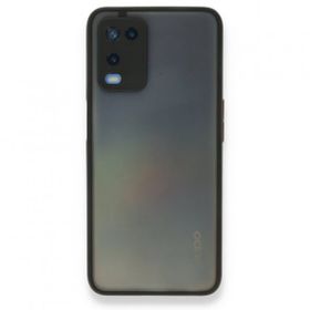 Alan Şanslı Oppo A54 4G Montreal Silikon Kapak Siyah Kılıf