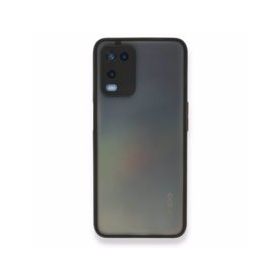 Alan Şanslı Oppo A54 4G Montreal Silikon Kapak Siyah Kılıf