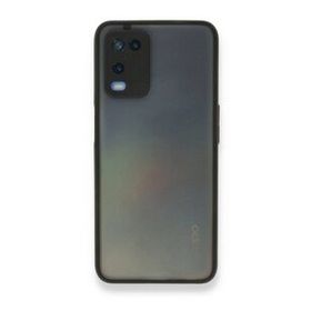 Alan Şanslı Oppo A54 4G Montreal Silikon Kapak Siyah Kılıf