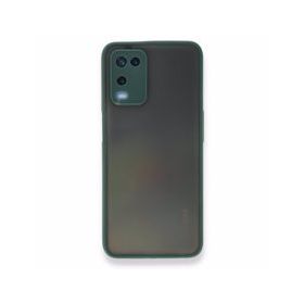 Alan Şanslı Oppo A54 4G Montreal Silikon Kapak Yeşil Kılıf